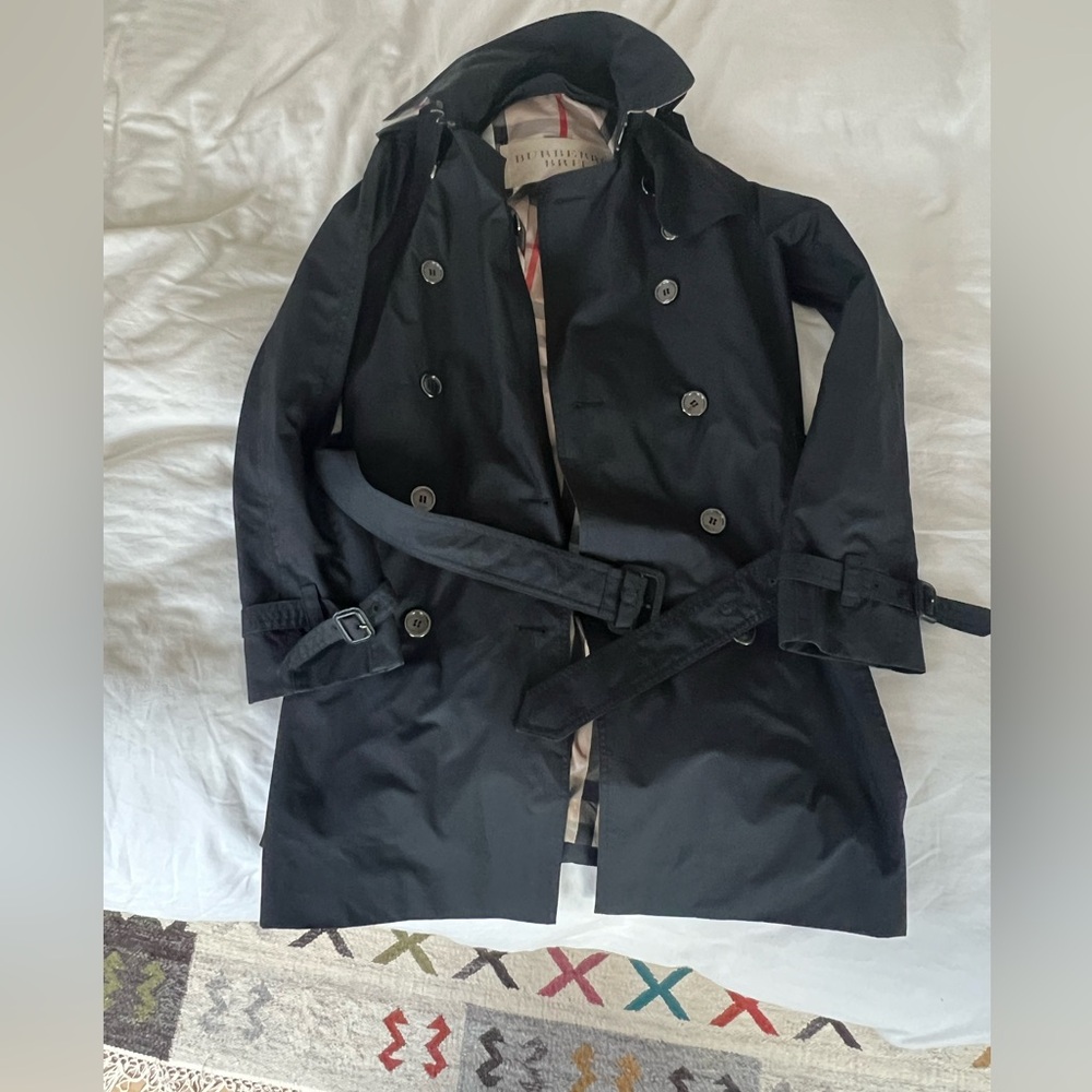 Burberry rain trench